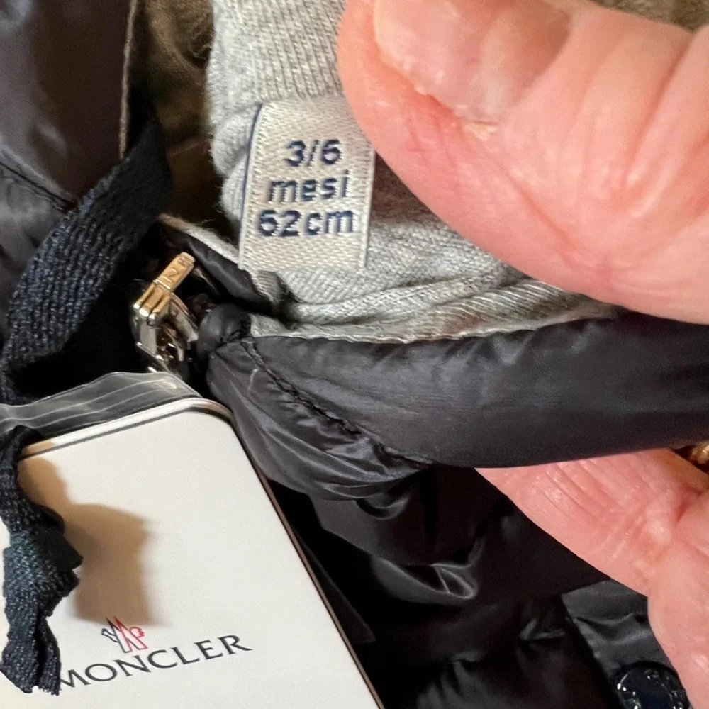 Moncler Baby Puffer Jacket Size 3-6 Month - Picture 4 of 9